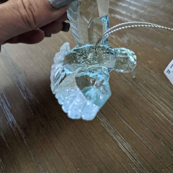 Gorgeous Blue Hummingbird Hanging Decor Or Ornament. Just beautiful! - Picture 5 of 5